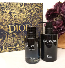 Dior Sauvage 2 pieces gift set box Men's Eau de Parfum 3.4 OZ Shower gel 8.4 Oz