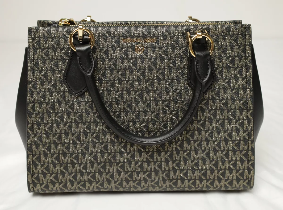 Michael Kors Marilyn Medium Logo Satchel