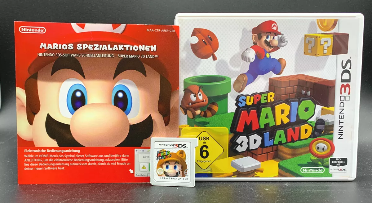 Super Mario Land 3ds NNINTENDO 3DS GAME "SUPER MARIO 3D LAND" German Sales Version "COMPLETE" 45496521189 | eBay