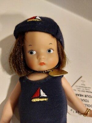 Effanbee Patsyette All Composition Doll in a Pink Dress. For Sale at Ruby Lane