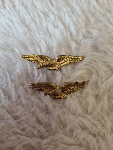Broche Aigle, épingle De Col Aigle, Revers De Veste Fait Main