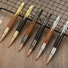 Pen Bolt Action Pen Bullet Rifle Clip Metal Material Great Gift For Dad Friend