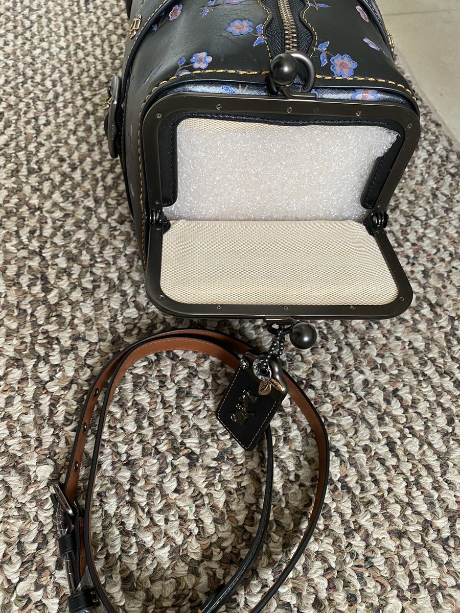 COACH 1941 VINTAGE PRAIRIE PRINT BLACK/MULTI GLOVETANNED