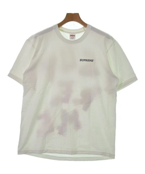 T shirt Supreme / coupé et cousu blanc M 2200480124151