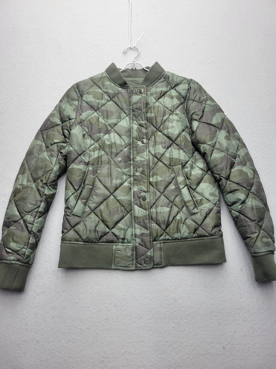 Gap Camo Print Bomber Jacket Gap Women Jacket Green Bomber Jacket