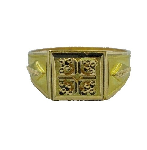 Bill Wall Leather x Jeff Decker BWL Dome Ring with Pyramid Eye
