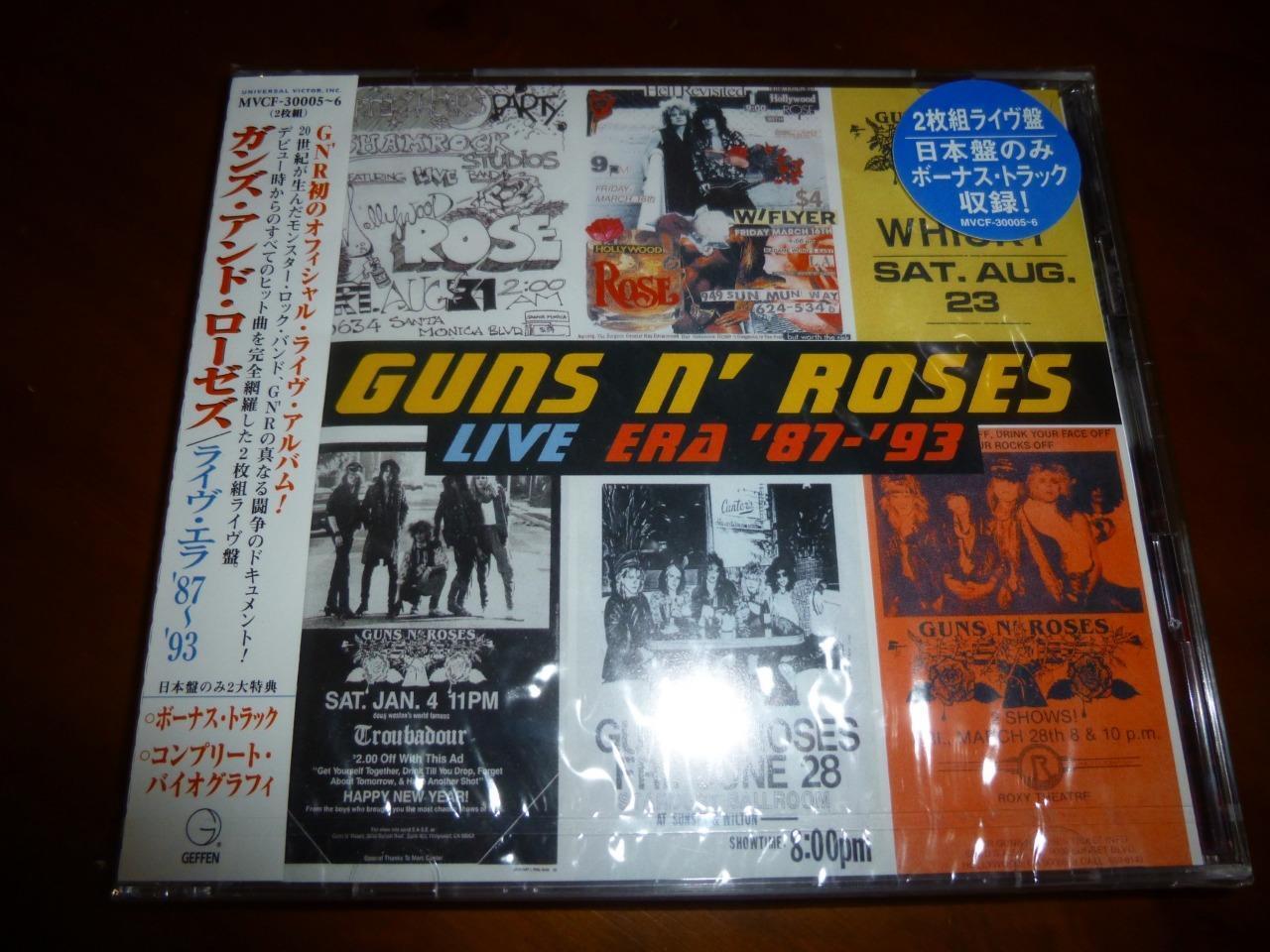 Guns N' Roses / Live Era '87-'93 JAPAN+1 2CD 1ST PRESS NEW!!!!! A4