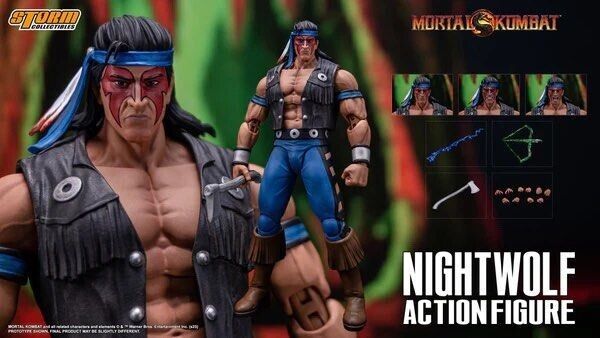 Storm Collectibles Mortal Kombat : Nightwolf Figure | eBay