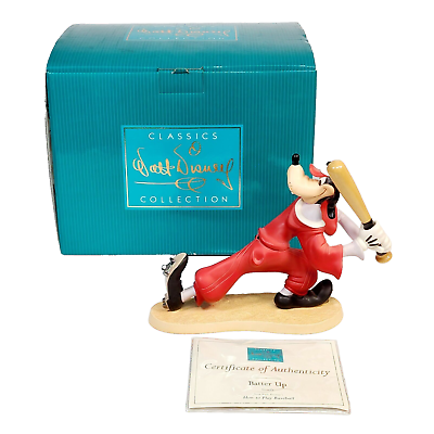 WDCC グーフィー フィギュア How to play baseball Walt Disney Classics Batter Up Goofy Figurine How to Play