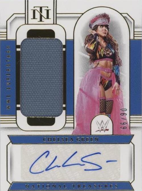 2024 Panini National Treasures WWE - Chelsea Green #SM-CGR for
