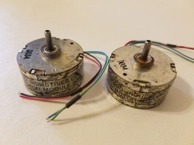 Lot of 2 Picard Industries Stepper Stepping Motor Module 006 & 010 0034