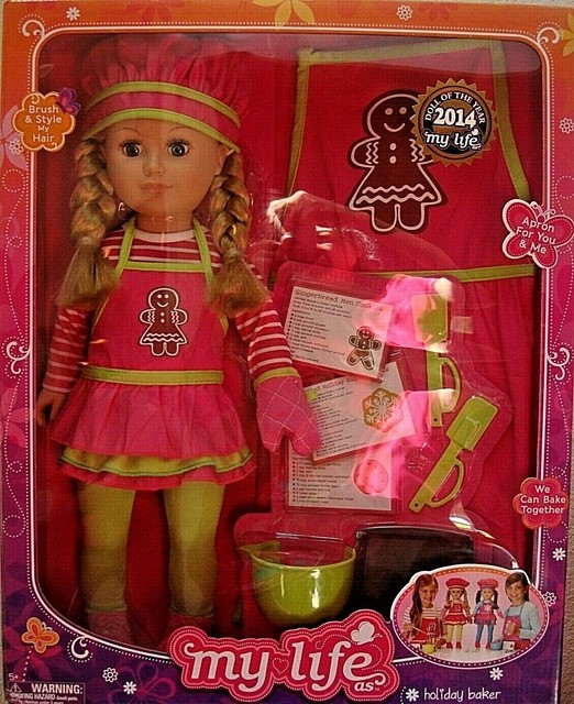 my life holiday doll