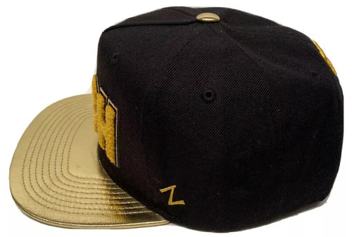 Zephyr NCAA Michigan Wolverines "Jock" 5 Panel Flat Bill SnapBack Hat NWT - Picture 2 of 5