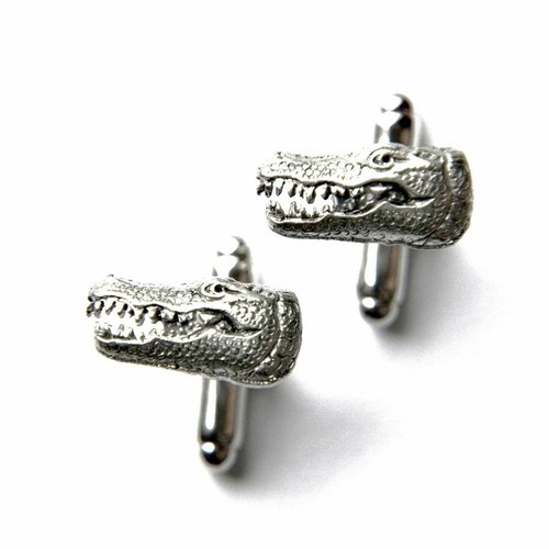 Alligator Cufflinks - QHG1 - Picture 12 of 12