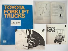 1977 Toyota Forklift Trucks Service Training Workshop Manual Forklift