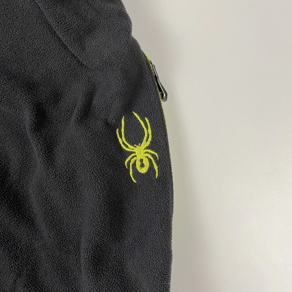 Pantalones de Gimnasio Spyder Polar Informales Niños Adolescentes Talla XL Gris Poliéster Foto 2 de 4