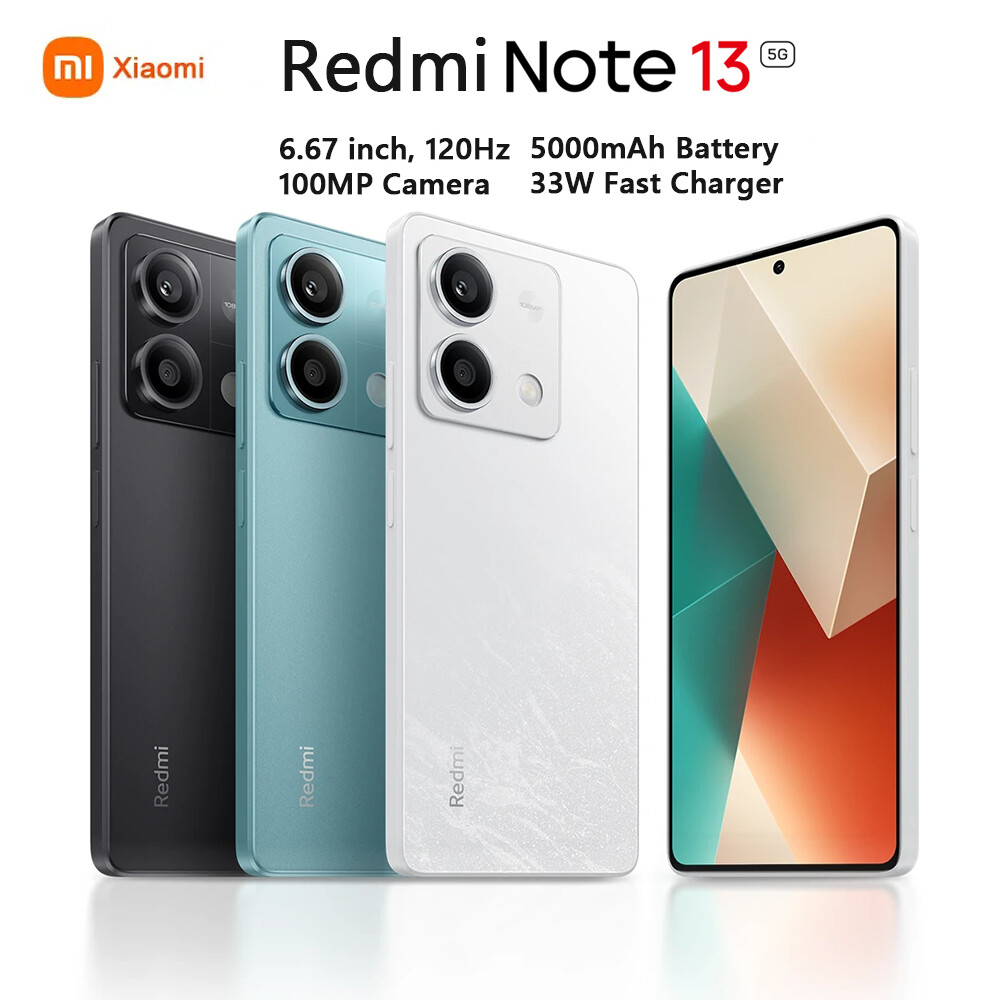 Xiaomi Redmi Note 13 5G Smartphone 6.67'' 120Hz 100MP Camera Xiaomi Redmi Note 13 5G Smartphone 6.67'' 120Hz 100MP Camera