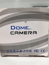 Unbranded SDI-IRD2030-W-4MM Color Infrared CCTV Dome Camera Weatherproof White