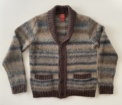 Missoni for Target Size M Brown Striped Winter Academia Chunky