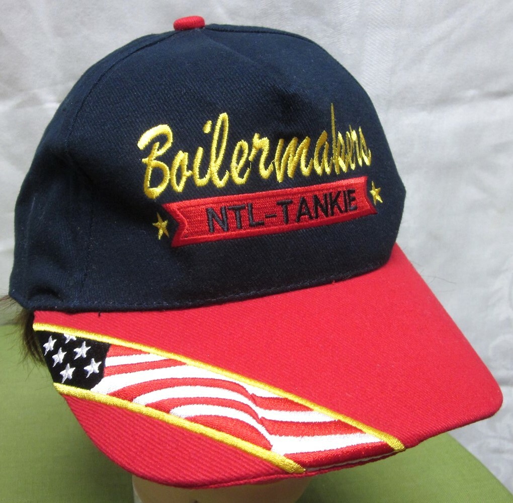 BOILERMAKERS Trade Union baseball cap NTL-TANKIE patriotic hat
