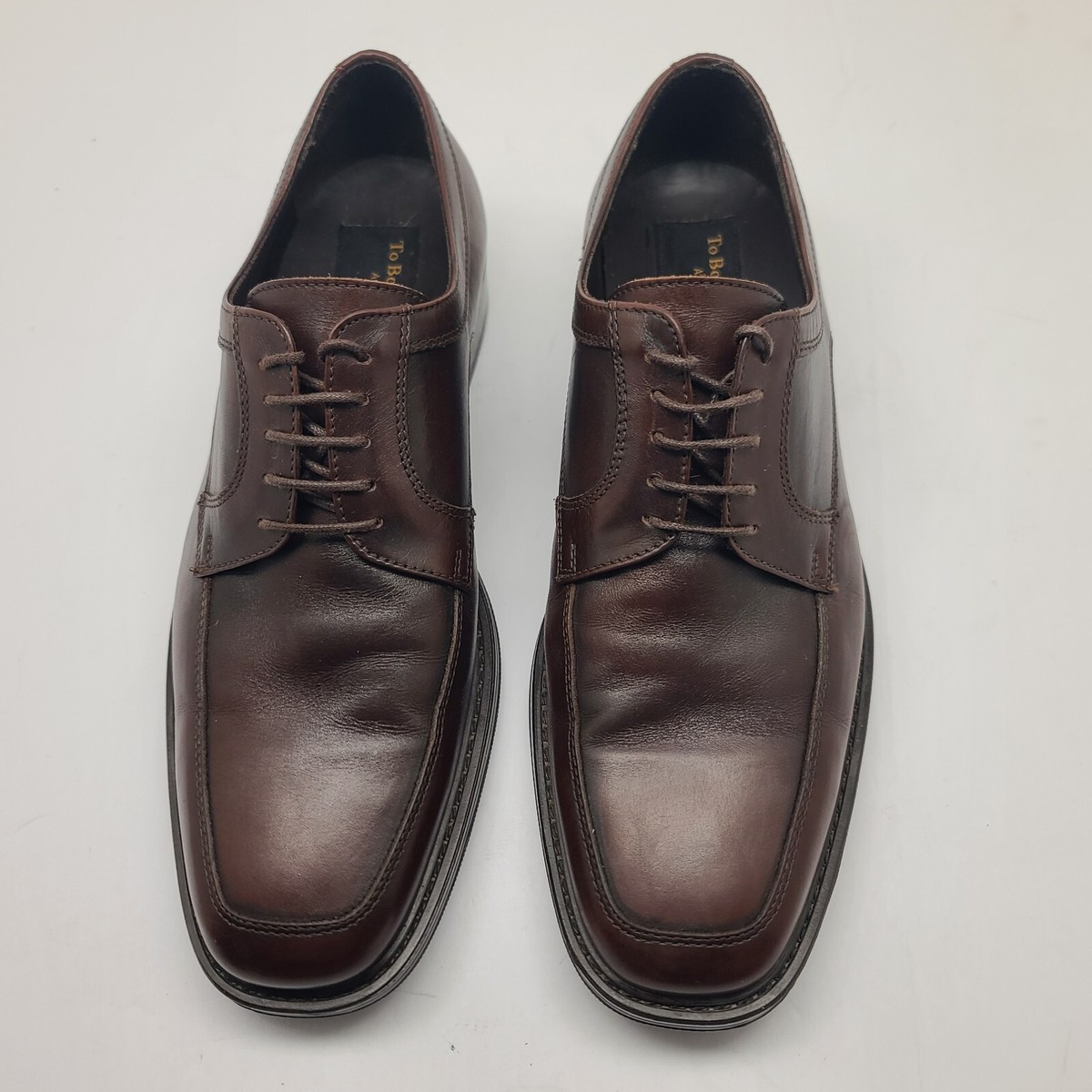 Adam Derrick To Boot New York Mens Brown Leather Wingtip  display picture 3