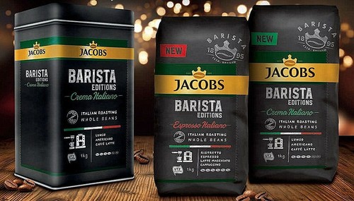 JACOBS Barista Crema 1kg + Jacobs 