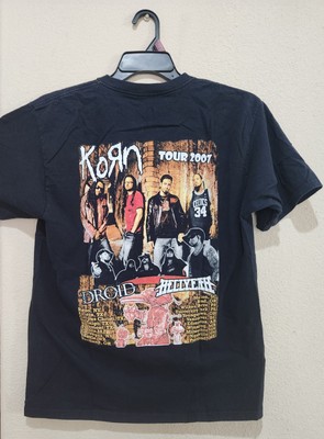 Korn Official T-Shirt - Block Photo Logo Men's Black Tee, 100% Cotton, Crew Neck, Short Sleeve 9 thumbnail image