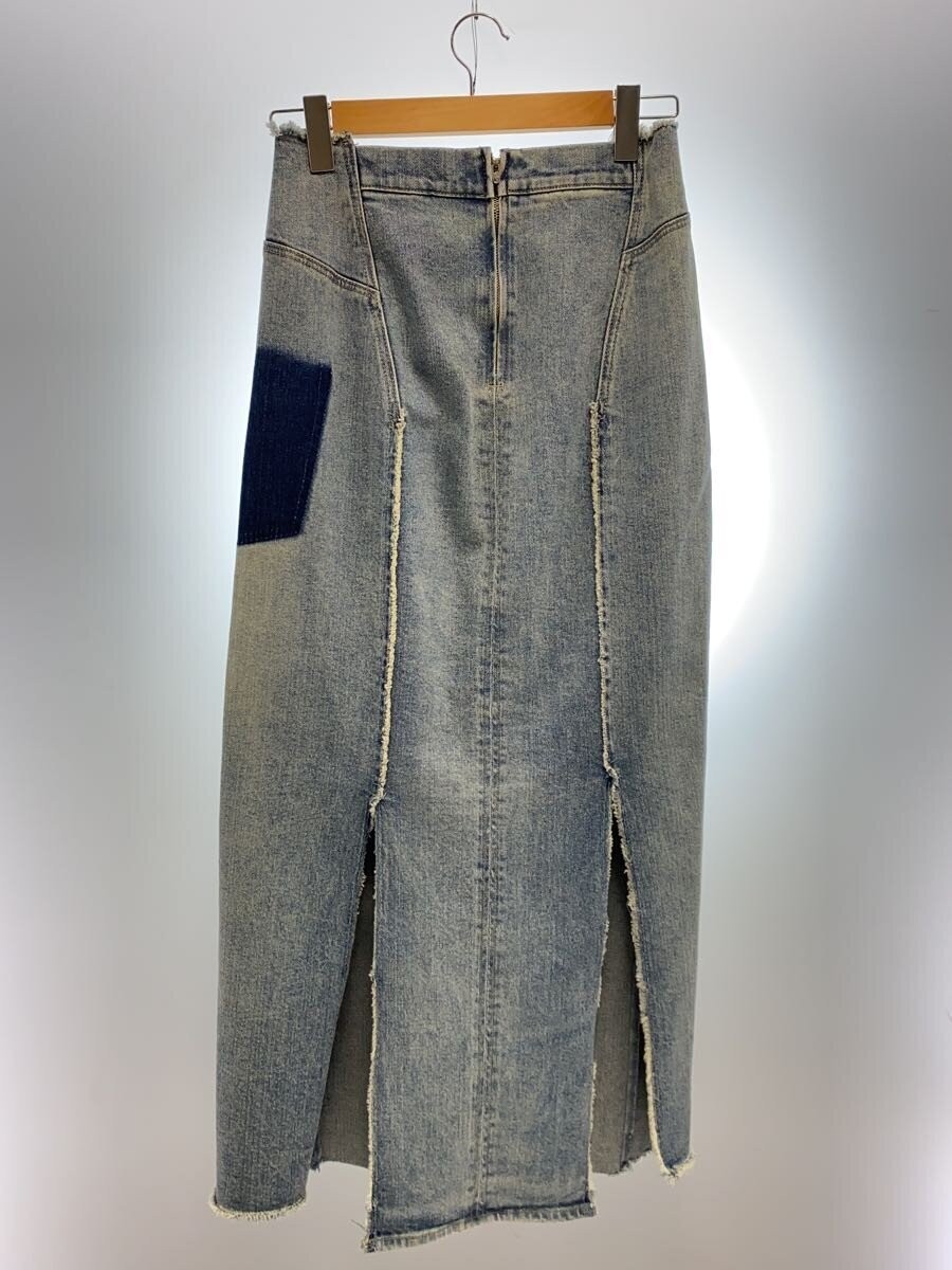 AMERI 23SS REMAKE DENIM SKIRT Size 25 Cotton IDG … - image 2