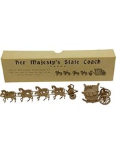 Her Majesty's State Coach Model No. 44D Coronation Commemorative Collectable