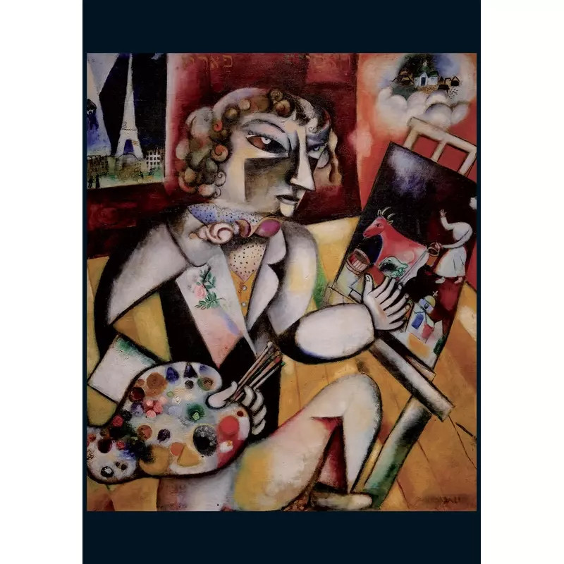 9001890549649 Puzzle 1000 elementw Marc Chagall Autoportret Piatnik 6990₽