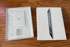 Apple iPad Wifi 16gb black empty box A1395
