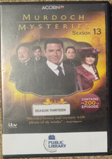 Murdoch Mysteries Season 13 - 4 Disc DVD Set 2019, Acorn TV 