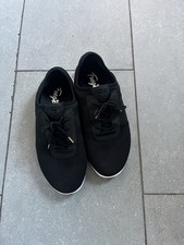 Fuegos Black Split-Sole Dance Shoes 8.5 M