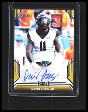 2019 David Long Jr. Auto Leaf Draft #BA-DLJ Tennessee Titans