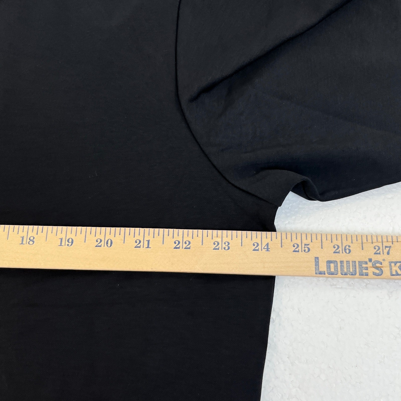 Uniqlo U AIRism Cotton Oversized T Shirt Mens XL Black New With Tags thumbnail 4