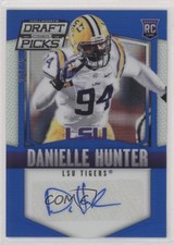2015 Panini Prizm Collegiate Draft Picks Blue 29/75 Danielle Hunter Auto 1j2