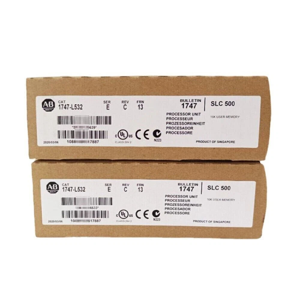 New Sealed AB 1747-L532/E SLC 500 SLC 5/03 CPU Processor Unit 1747 L532 - Image 2 of 4