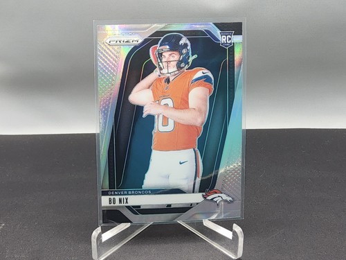 2024 Panini Prizm - Rookie Variations Silver Prizm #5 Bo Nix (RC)