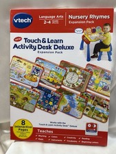 VTech Touch and Learn Activity Desk - Deluxe Nursery Rhymes - 80-221000