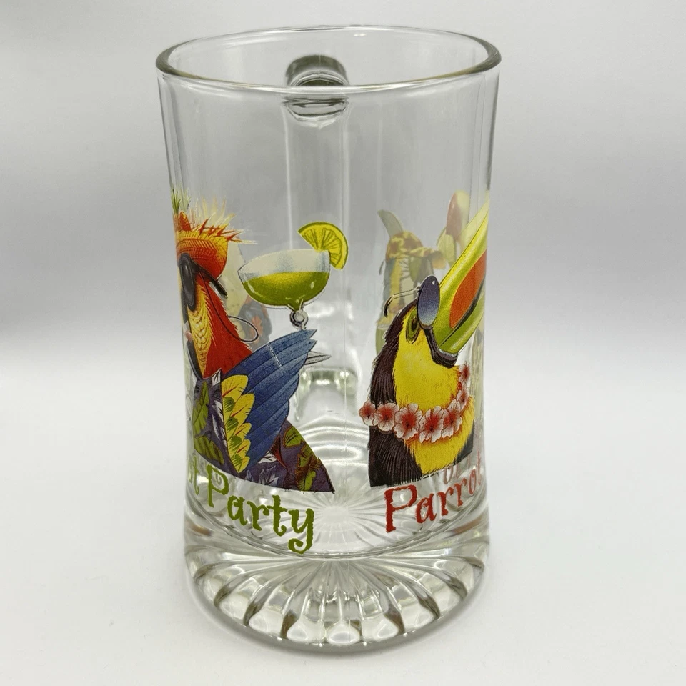 Parrot Party Beer Mug 12oz - Image 2 of 4