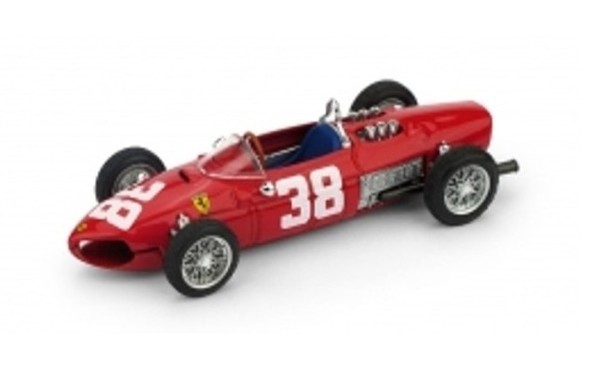Brumm R124 1:43 Ferrari 156 F1 Monaco Gp 1961 3. Platz #38 Phil Hill Modellauto-image