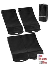 Tire Saver Ramps Anti-Slip Pads Design, 4 Pack Car Tire Wheel Ramps with