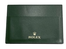 Authentic Rolex Card Papers Holder Guarantee Manual Worldwide Booklet Holder