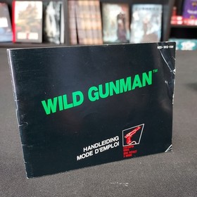 Wild Gunman Complet Nintendo NES Pal FAH
