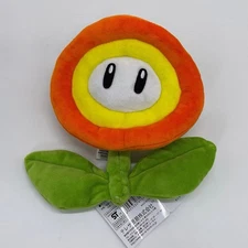 Super Mario Bros Fire Flower Plush 7 Inches Brand New
