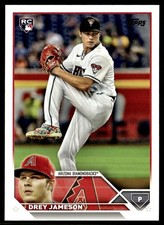 2023 Topps Drey Jameson Rookie Arizona Diamondbacks #502