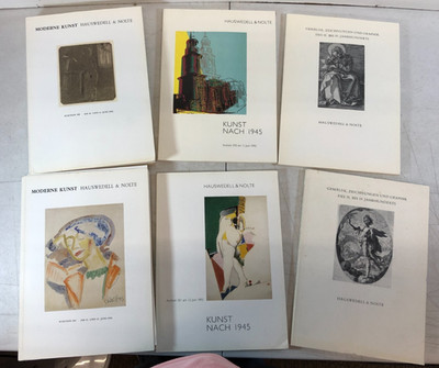 Hauswedell & Nolte, 6 vol, E-93