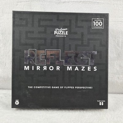 Reflect Mirror Mazes Puzzle Game Professor Puzzle Complete 100 Challenges