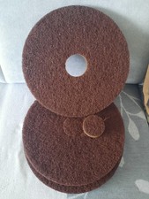 3x Pad Braun 40cm 16Zoll durchmesser von 3M