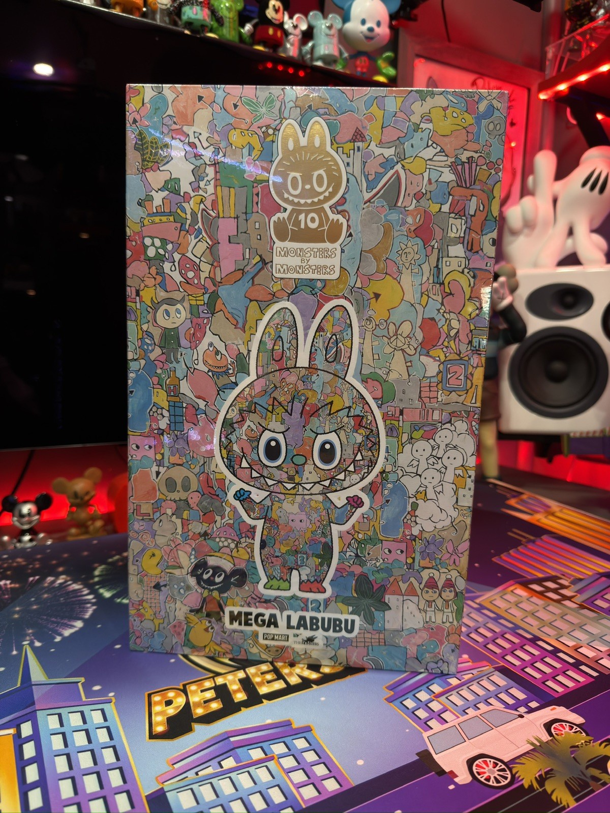 Mega Labubu 400% 10th Anniversary Edition 